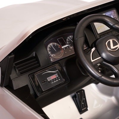 Электромобиль Lexus LX570 4x4 (серебро краска)