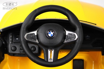 Детский электромобиль BMW M4 (A004AA) желтый