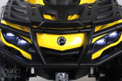 Детский электроквадроцикл BRP Can-Am Outlander (Y888YY) желтый