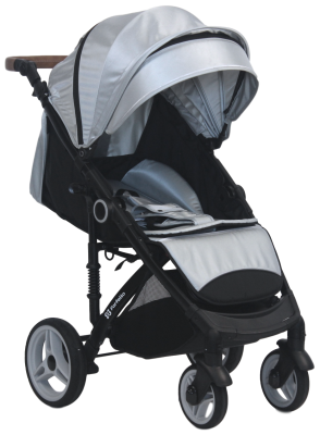 Коляска детская прогулочная Bino Angel Comfort Серебристый