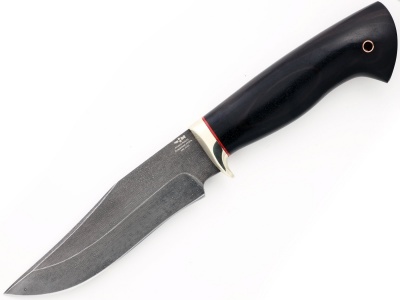 Нож ручной работы Ножемир Россия алмазная сталь АКУЛА (4246)а