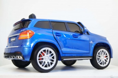 Детский электромобиль GLS63 AMG синий глянец