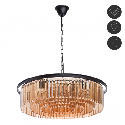 Люстра Гослар 10*60W E14 220 V (498015010)