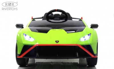 Детский электромобиль Lamborghini Hurac?n STO (E888EE) зеленый