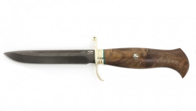Нож булатный ручной работы Ножемир Limited НКВД (4069)BULAT