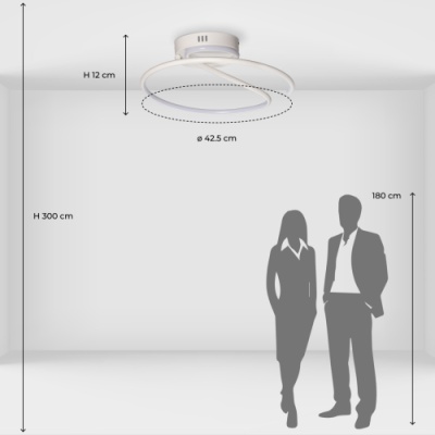 Люстра Аурих 30W LED 220V (108010201)
