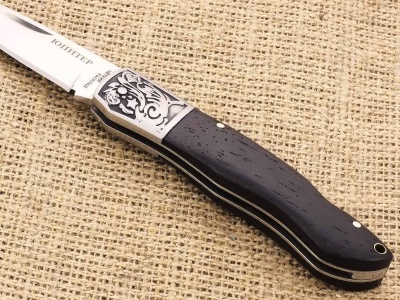 Нож складной Ножемир Чёткий Расклад Юпитер C-196 с нейлоновым чехлом