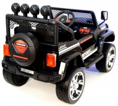 Детский электромобиль Jeep T008TT черный