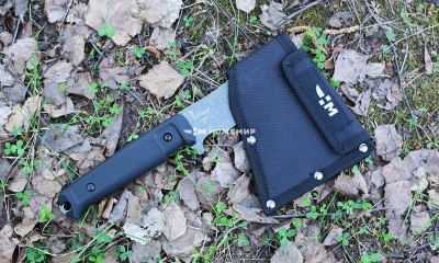 Топорик туристический с нейлоновым чехлом Ножемир Хантер T-109BS