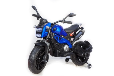 Электромобиль Moto sport (DLS01) (синий краска)