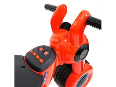 Детский электромотоцикл HL300 красный