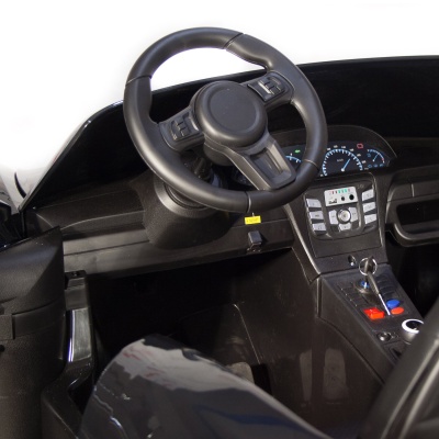 Электромобиль Porsche Cayman 24V (чёрный краска)