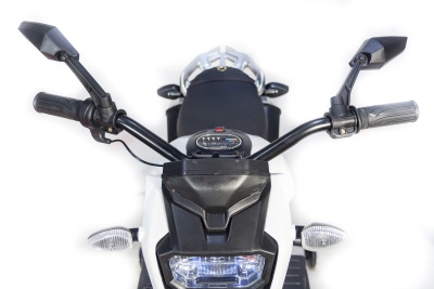 Электромобиль Moto sport (DLS01) (белый)