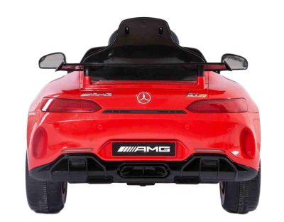 Детский электромобиль (2020) Mercedes-AMG BBH-0006 GTR (12V, колесо EVA, экокожа) (Красный)