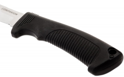 Нож туристический с резиновой ручкой Ножемир Companion H-227 в чехле