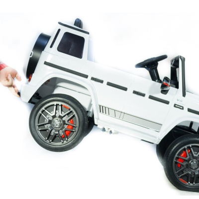 Электромобиль Mercedes-Benz G63 AMG BBH-0003 (белый)