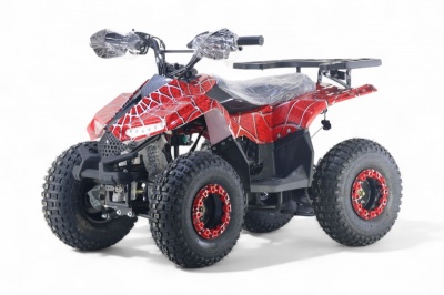 Детский квадроцикл LEON 49CC красный спайдер