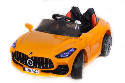 Электромобиль Mercedes Benz SPORT (оранжевый)