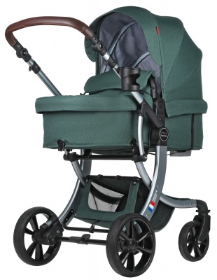 Коляска трансформер Aimile Original New Silver (Вечнозеленый NDS-1)