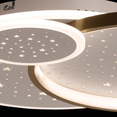 Люстра (пульт) Оскар 2*47W LED 220 V (510012903)