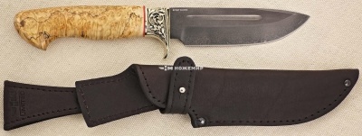 Нож булатный ручной работы Ножемир Limited РУМЯНЦЕВ (4081)BULAT