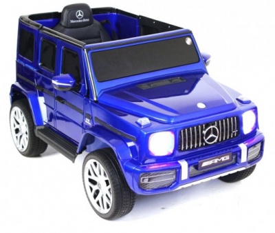 Детский электромобиль Mercedes-Benz G63 (T999TT) синий глянец