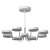 Люстра (пульт) Гамбург 8*12W LED 220 V (605015508)
