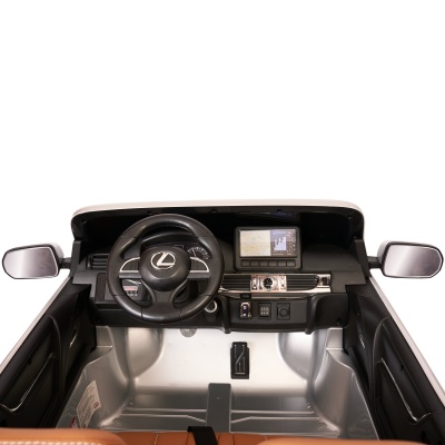Электромобиль Lexus LX570 4x4 (серебро краска)