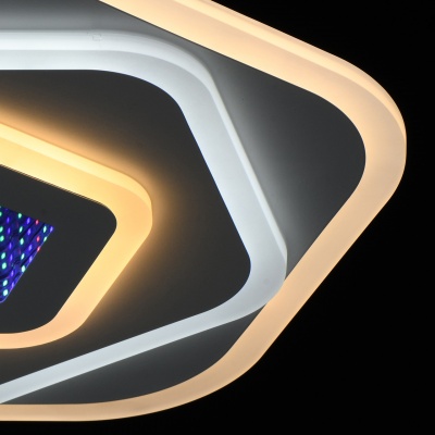 Люстра (пульт) Мадлен 114W+7W LED 220 V (424012101)