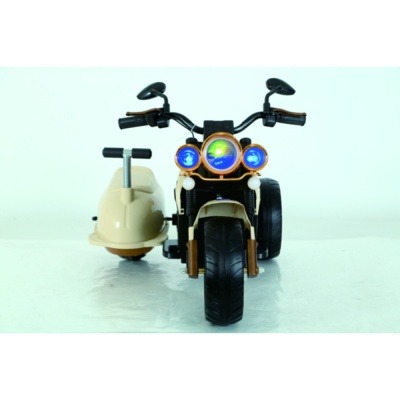 Трицикл Harley-Davidson с люлькой 9912 Бежевый
