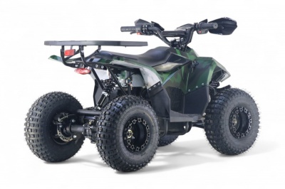 Детский электроквадроцикл LEON 48V зеленый камуфляж