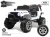 Детский электромобиль T222TT 4WD белый