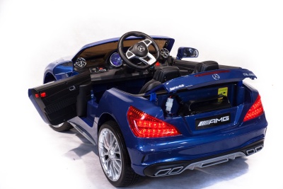 Электромобиль Mercedes-Benz SL65 (синий краска)