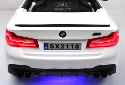 Детский электромобиль BMW M5 Competition (A555MP) белый