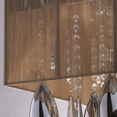 Люстра (пульт) Жаклин 10*2.5W G4 LED 220 V (465015510)