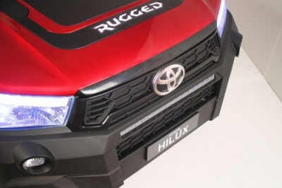 Детский электромобиль Toyota Hilux (DK-HL850) вишневый глянец
