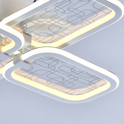 Люстра (пульт) Мадлен 116W LED 220 V (424010604)