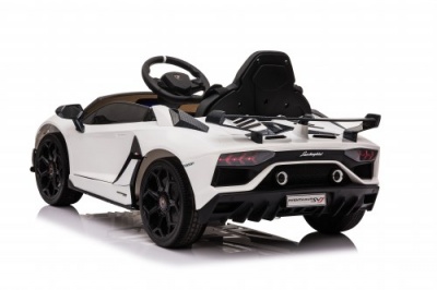 Детский электромобиль Lamborghini Aventador SVJ (A333MP) белый