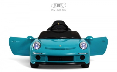 Детский электромобиль Porsche 911 RUF (A444AA) синий