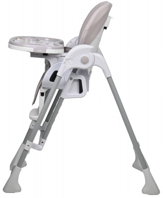 Стульчик для кормления детский Farfello Multa (Серый шёлк MLT-1)