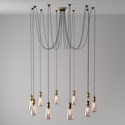 Люстра Фьюжн 10*40W E27 220 V (392017310)