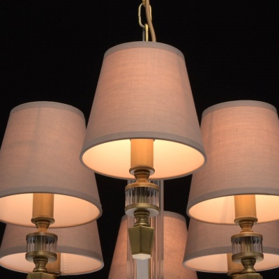 Люстра ДельРей 8*40W E14 220V (700012208)