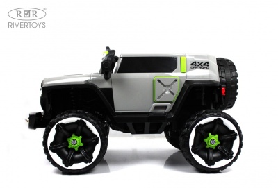 Детский электромобиль М222БХ серый