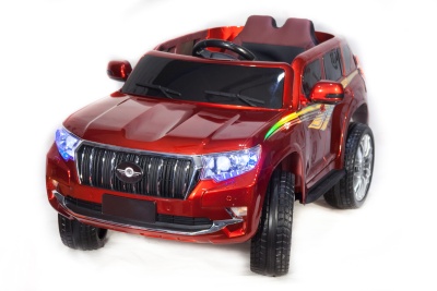 Электромобиль Toyota Prado 4х4 (красный краска)