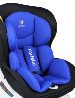 Автокресло детское Farfello GM0921 (чёрный/фиолетовый Black/blue GM0921-bp)