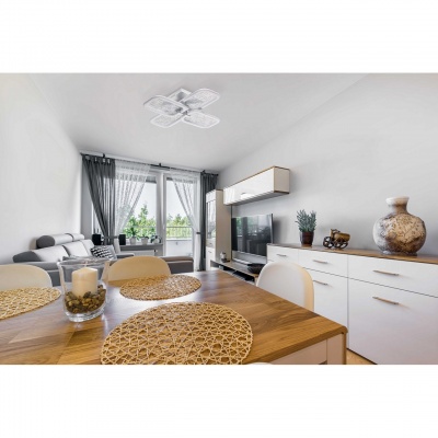 Люстра (пульт) Мадлен 116W LED 220 V (424010604)