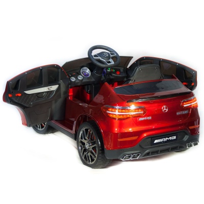 Электромобиль Mercedes-Benz AMG GLC63 Coupe 4x4 (красный краска)
