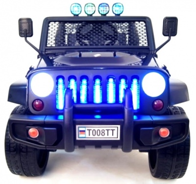 Детский электромобиль Jeep T008TT черный