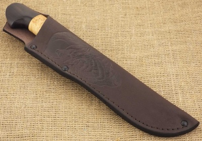 Нож нескладной булатная сталь Ножемир Россия КНЯЗЬ (3982)б