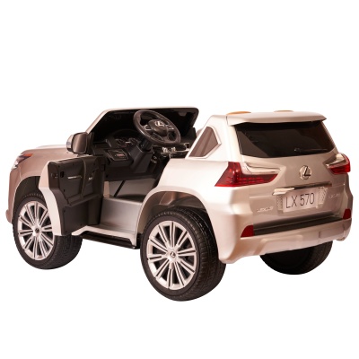 Электромобиль Lexus LX570 4x4 (серебро краска)